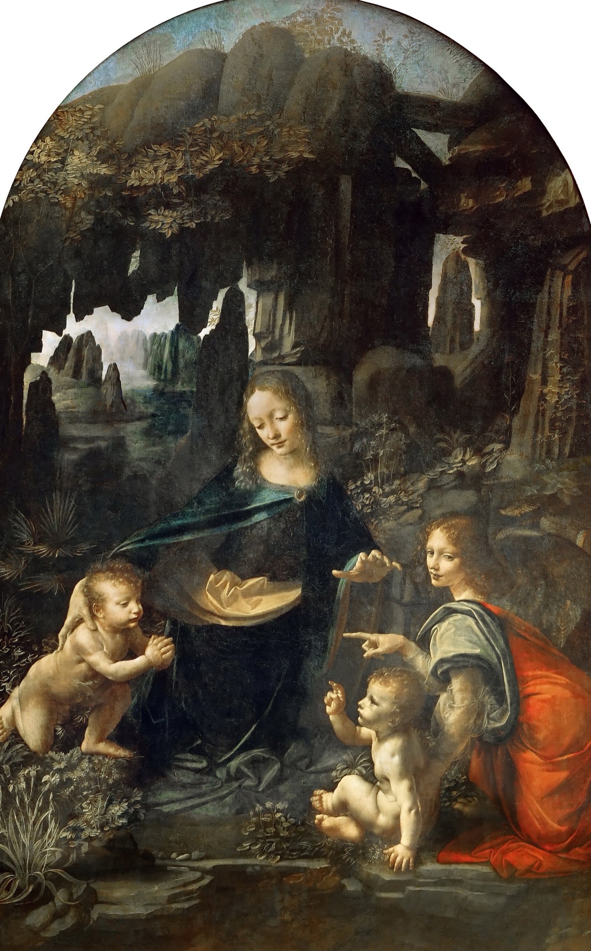 Virgin of the Rocks by Leonardo da Vinci